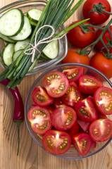 vegetables for salad