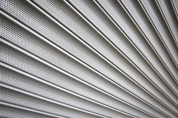 metal security shutters background
