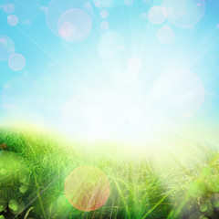 Obraz premium spring background