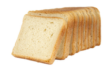 bread for toast isolated