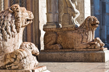 Cathedral of St. George. Ferrara. Emilia-Romagna. Italy.
