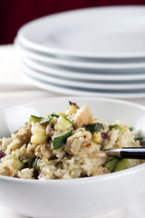 Zucchini Risotto Entree