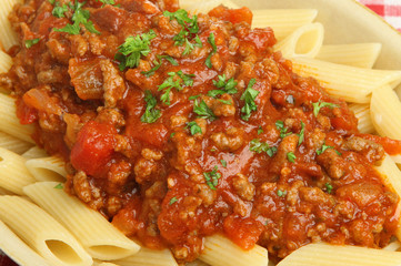 Pasta with Bolognese Sauce