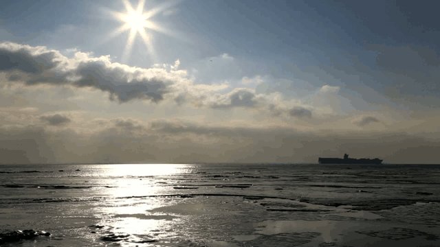 Nordseek&uuml;ste im Winter