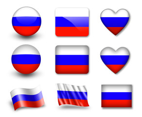 The Russian flag