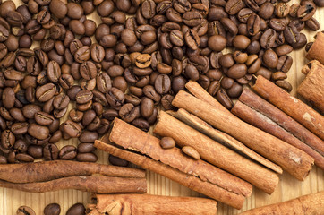 coffee with cinnamon