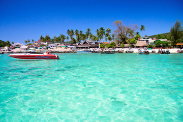 azure lagoon in Thailand