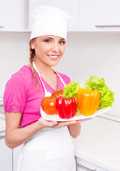 cook with vegetables