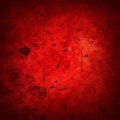 red grunge texture background