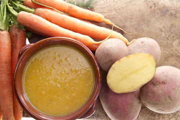 vellutata di carote e patate