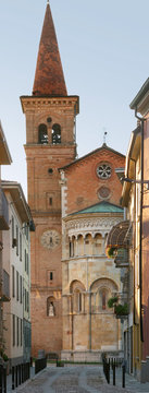 Fidenza Duomo, abside e campanile