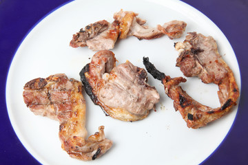 costillas de cordero