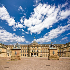 Fototapeta na wymiar The New Palace, in Stuttgart ,Germany