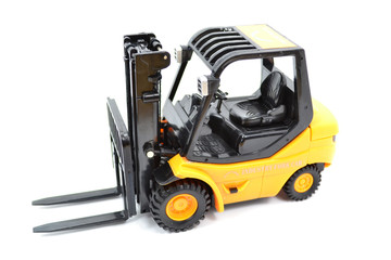 Forklift Truck Side View