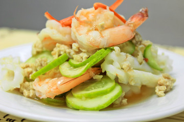 Seafood salad