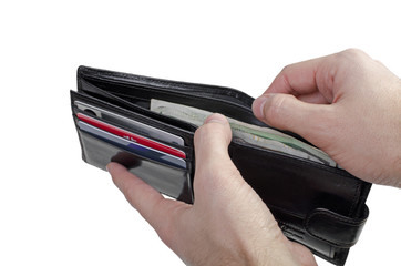 wallet with money