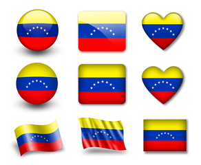 The Venezuelan flag