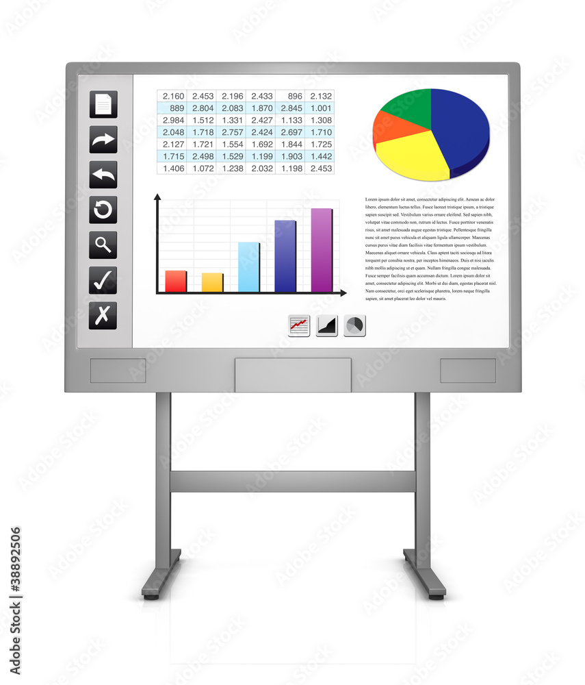 Canvas Prints interactive whiteboard