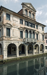 Fototapeta na wymiar Upper class renesansowy pałac w Chioggia