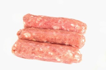piccole salsicce crude