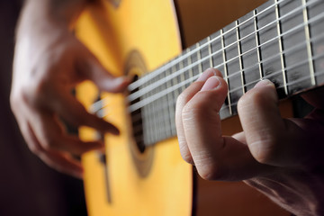 Playing Classical Guitar