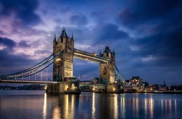 Fotobehang Londen Tower Bridge Londres Angleterre