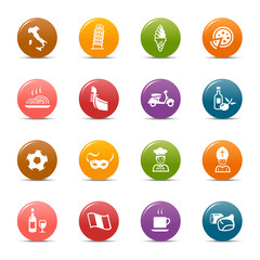 Colored Dots - Italian Icons