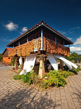 "Horreo" in Oviedo, Asturias, Spain