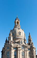 Fototapeta na wymiar Dome of Frauenkirche, Dresden, Germany