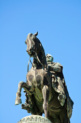 Statue King John of Saxony, Dresden, Germany