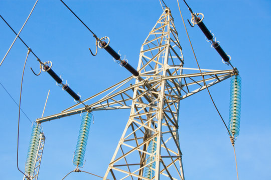 High voltage tower