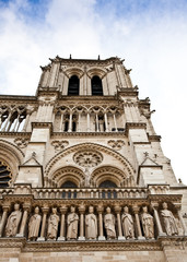 Obraz na płótnie Canvas Notre Dame Cathedral - Paryż