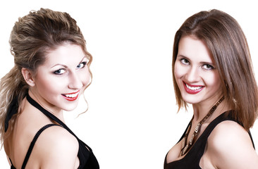 Image of two young beautifull girls
