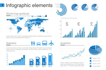 Infographics design template © sellingpix