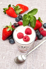 Yogurt ai frutti di bosco
