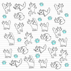 Kitty doodles