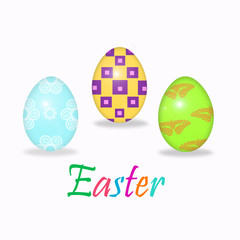 Three Easter Eggs