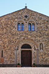 Fototapeta na wymiar Fornovo di Taro, Parma, chiesa