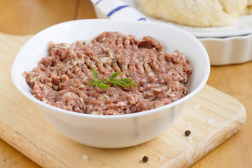 Raw minced meat
