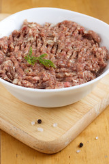 Raw minced meat