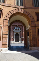 Fototapeta na wymiar Rotunda Foschini. Ferrara. Emilia-Romagna. Italy.