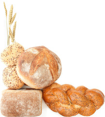 Bread border with space for text