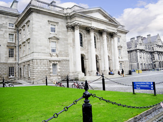 Trinity College the university in  Dublin City Ireland
