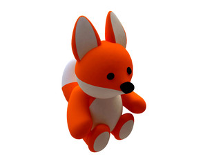Funny Toy Fox