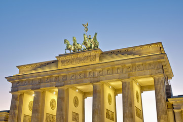 The Brandenburger Tor at Berlin, Germany