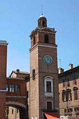 Loggia dei Notai. Ferrara. Emilia-Romagna. Italy.