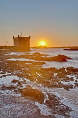 Mogador fortress building at Essaouira, Morocco