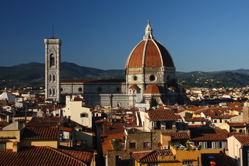 Fototapeta na wymiar Słynna katedra we Florencji