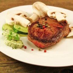 zart und saftiges Rumpsteak