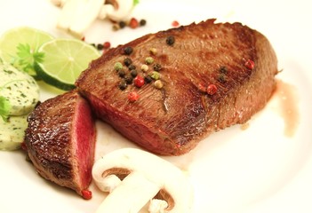 gegrilltes Steak